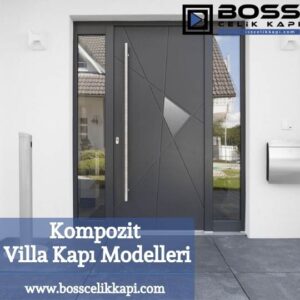 Kompozit Villa Kapı Modelleri Villa Çelik Kapı Kompozit Kaplama Modern Villa Kapıları
